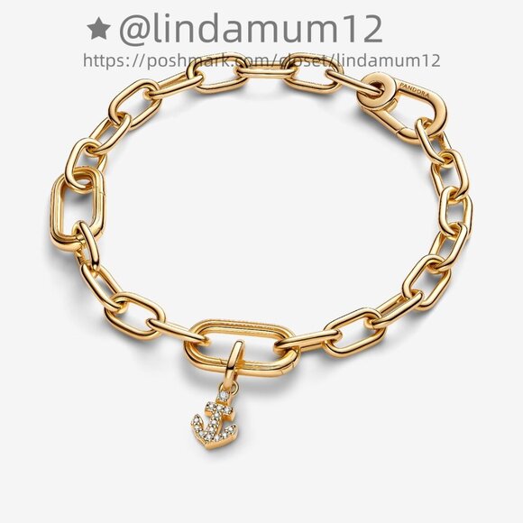 Pandora Anchor Mini Dangle Charm - Picture 3 of 6